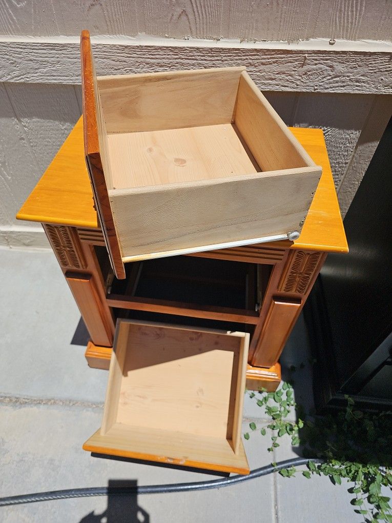Wood Night Table