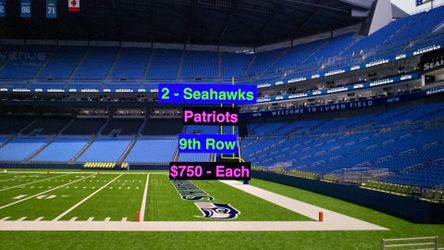 Seahawks Patriots Tickets
