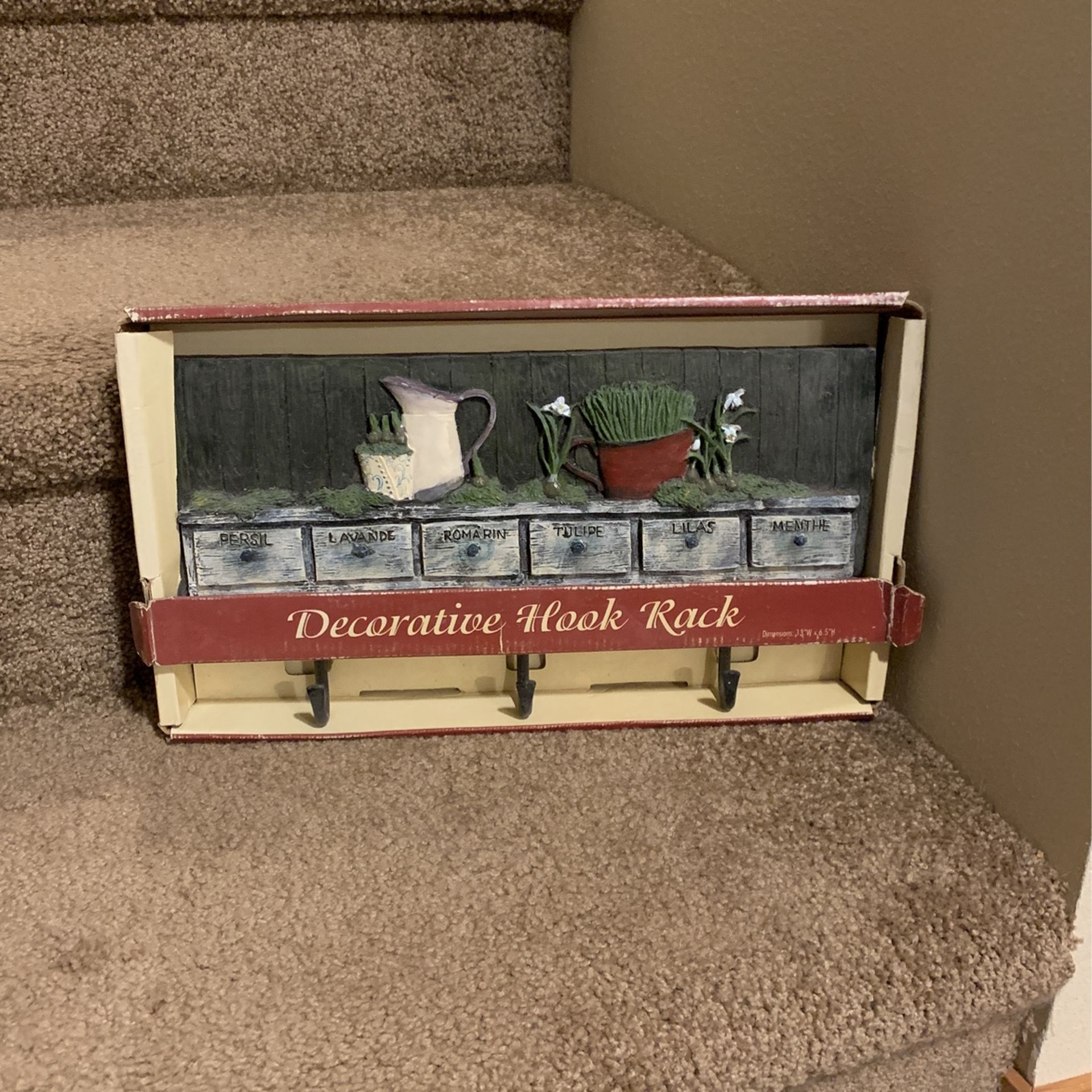 Decorative Hook Rack