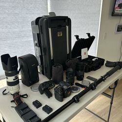 Professional Camera Equipment- Entire Lot - Mint Condition