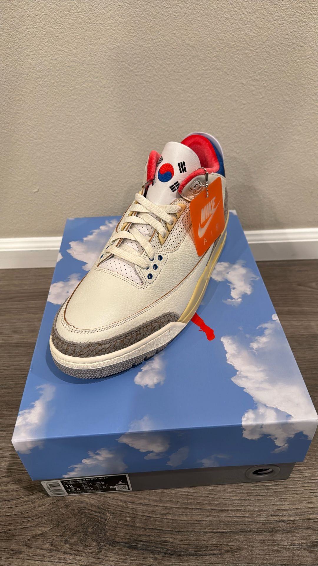 Brand New DS Jordan Seoul 3’s Men’s Size 12