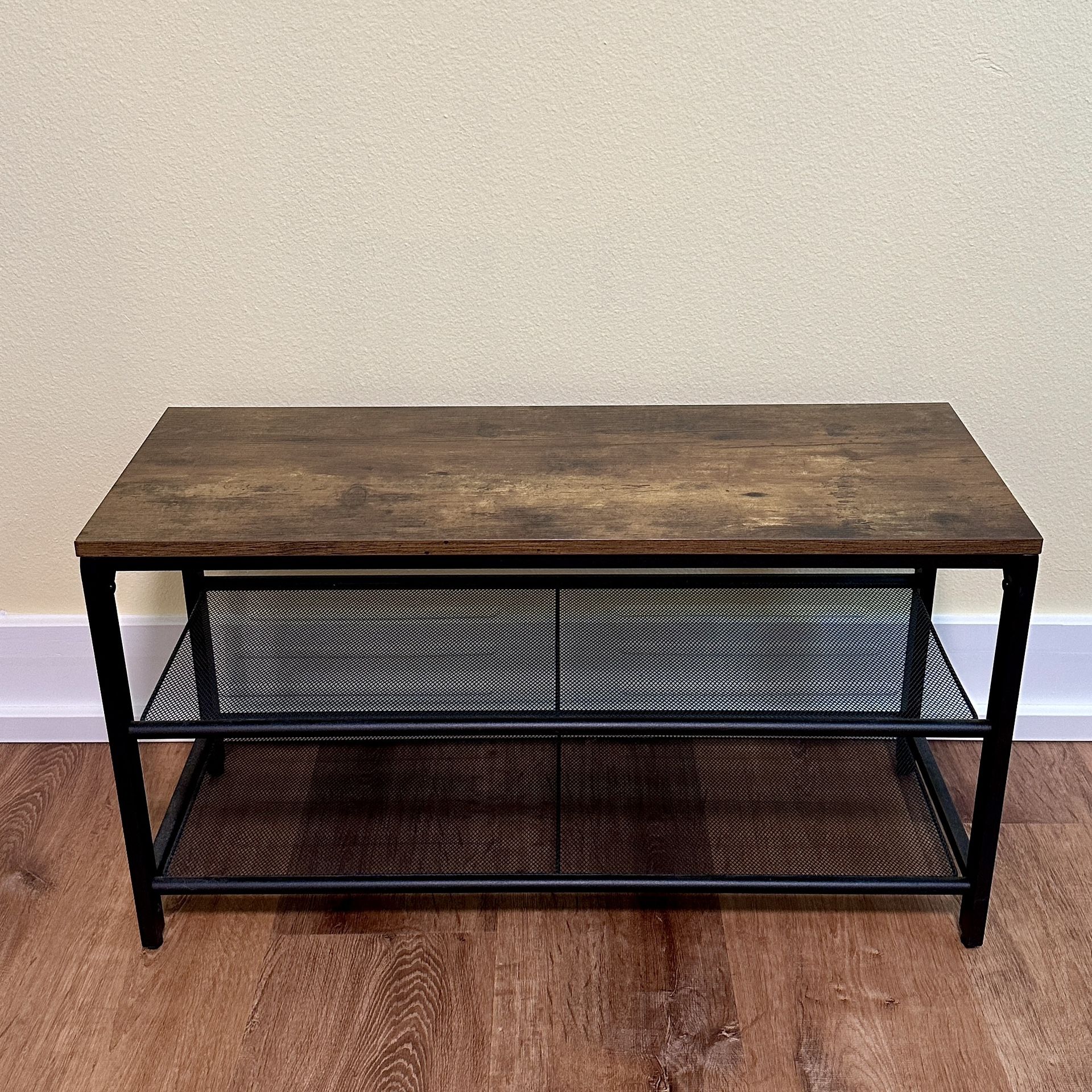 Bench with Shoe Storage