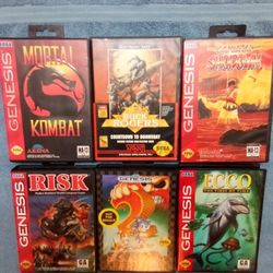 Selling Sega Genesis Games Complete In Box