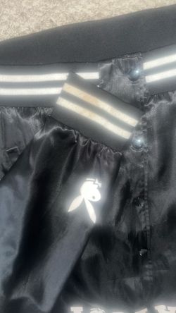 Play boy button up long sleeve color black, size XL