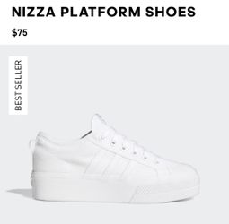 NIZZA PLATFORM SHOES WOMENS SIZE 8