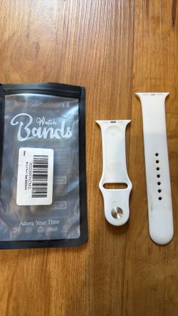 White band smart watch