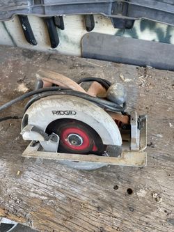 Ridgid skillsaw