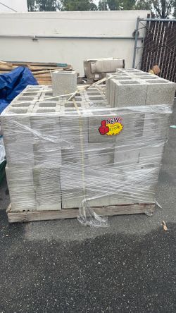 Concrete half block 8inch x 8 inch x 8 inch 