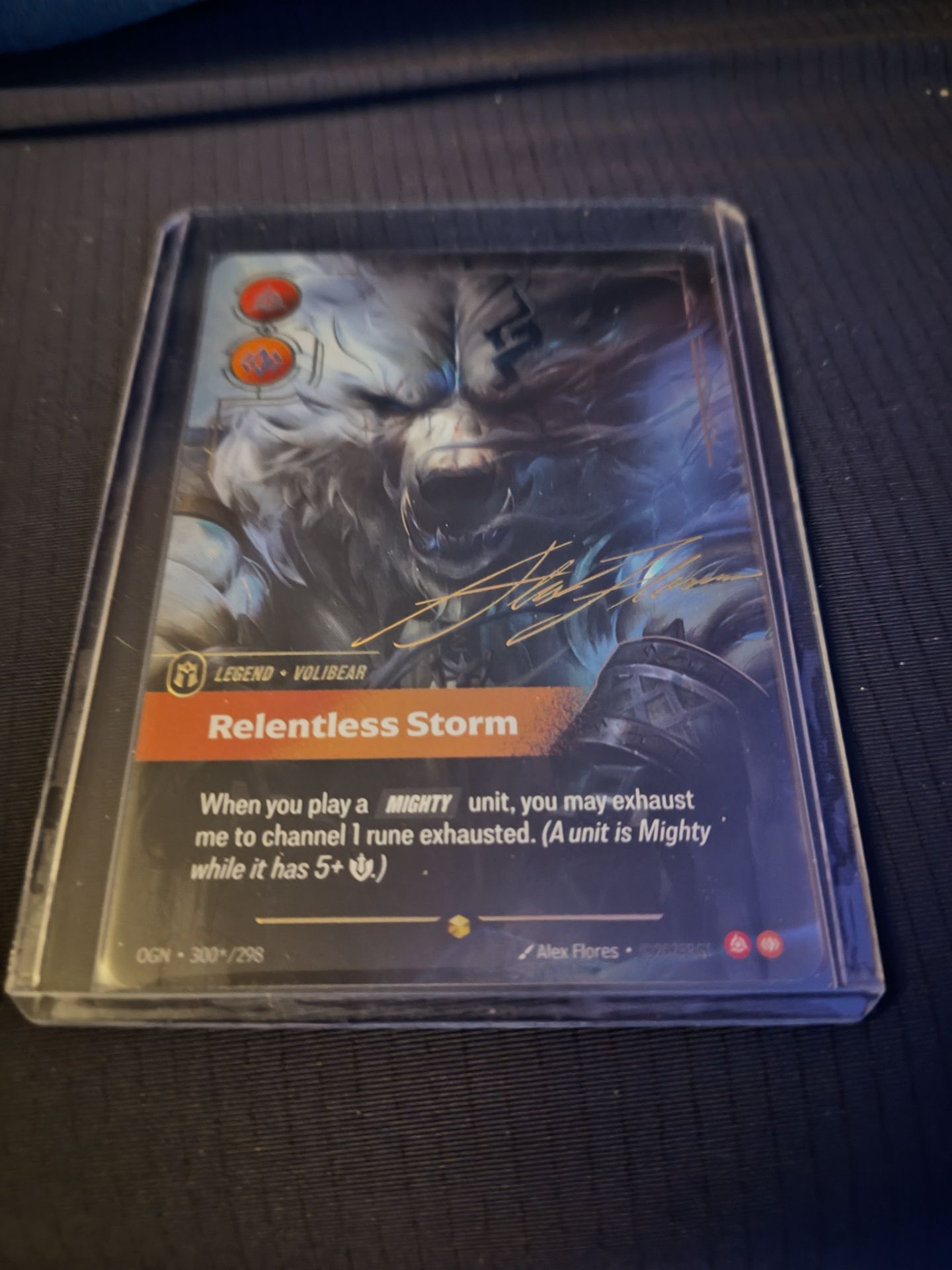 Volibear signature riftbound