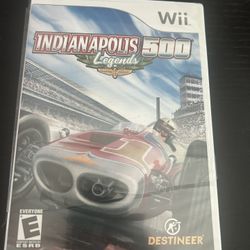 NEW Indianapolis 500 Legends Nintendo Wii 