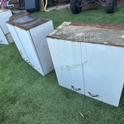 Antique Metal Cabinets