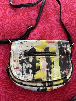 Abstract Art Crossbody Purse