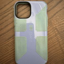 Used Speck CandyShell Grip Case iPhone 11 Pro - Wisteria Purple/Mykonos Blue - Great Grip & Protect
