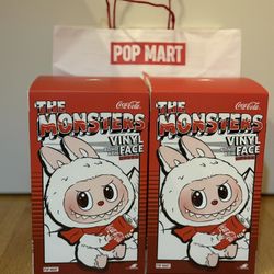 The Monsters Coca-Cola Labubu Vinyl Face Blind Box New In Box Authentic