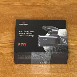 REDTIGER F7NP Dash Camera Front and Rear 4K Dash Cam Built-In WiFi & GPS