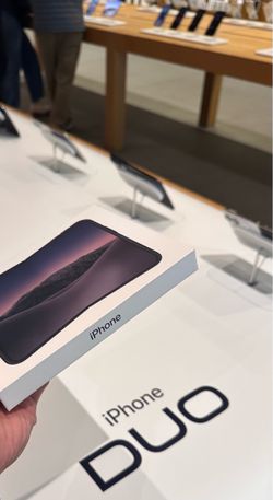 Iphone duo 256GB night sky color