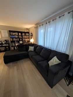 Large Sectional Sofa with Chaise