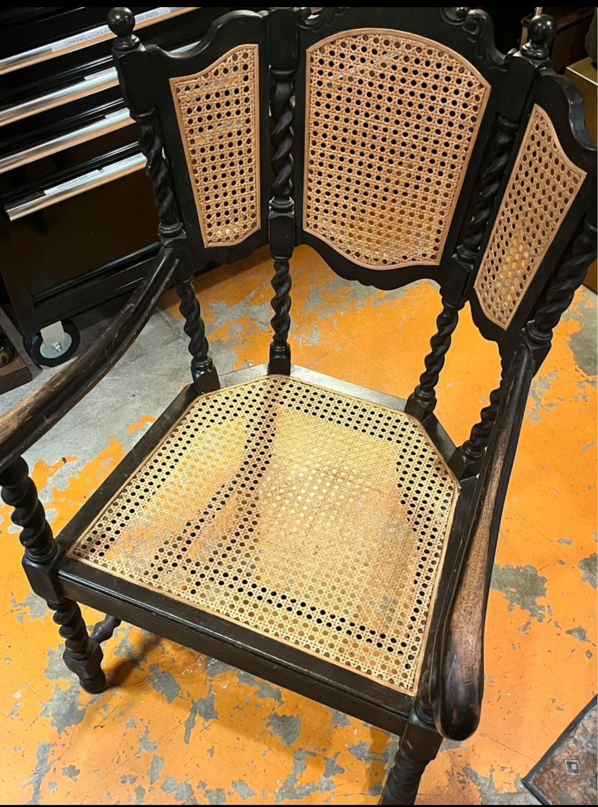 Triple Wingback Chair