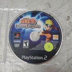 Naruto: Uzumaki Chronicles PlayStation 2 PS2 Video Game Disk