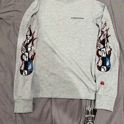 CHROME HEARTS GREY MATTY BOY LONG SLEEVE  
