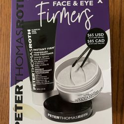 Peter Thomas Roth Face and Eye Firmer Cream and Patches