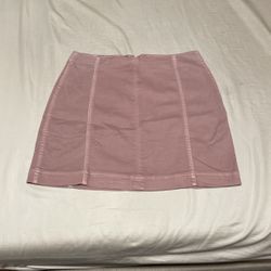 Wild Fable Pink Jean Skirt Size 10