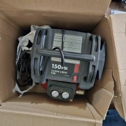 Porter Cable Compressor With Accessories