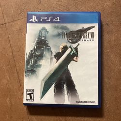 Final Fantasy Seven Remake Ps4