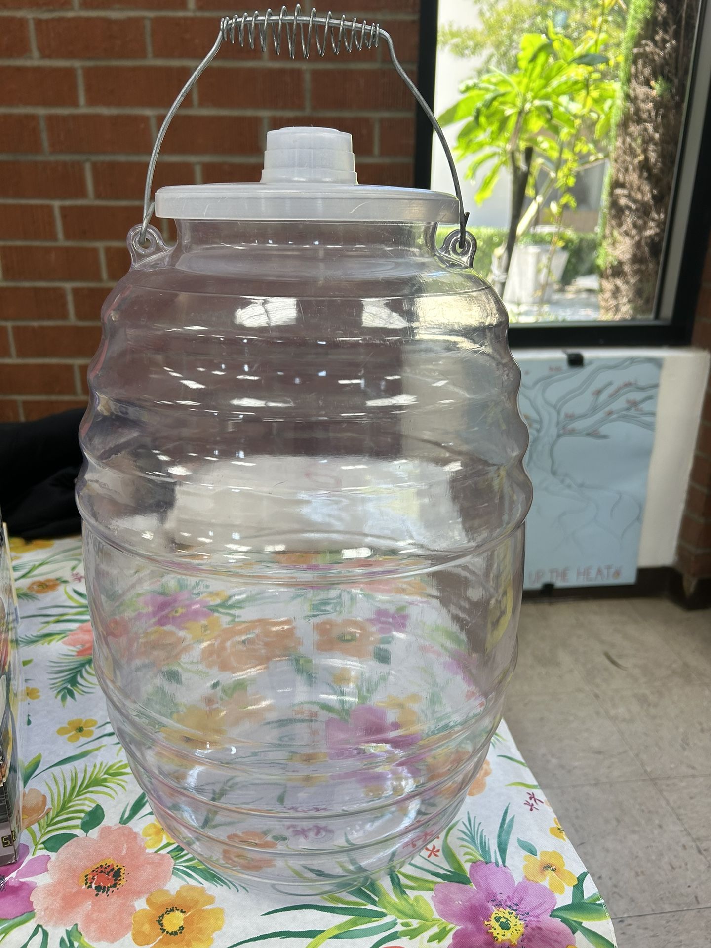 Container For Agua Fresca fresh drinks