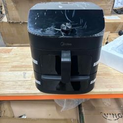 Midea 11 Quart 8-in-1 Two-Zone Air Fryer Oven with Sync Finish Cooking