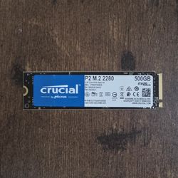 Crucial 500GB SSD NVME