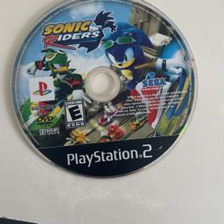 SONIC RIDERS (PLAYSTATION 2)