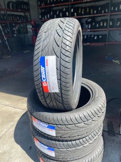 275-55R20 brand new tire set with installation