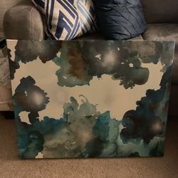 28”x22” (can be used either way) Gorgeous artwork! Up for sale!!