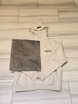 Light Oat Essentials Hoodie, Medium