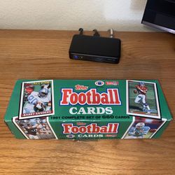 1991 Topps Football Complete Set 660 Cards 