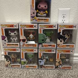 Funk Pop! Dragon Ball Z Lot of 9