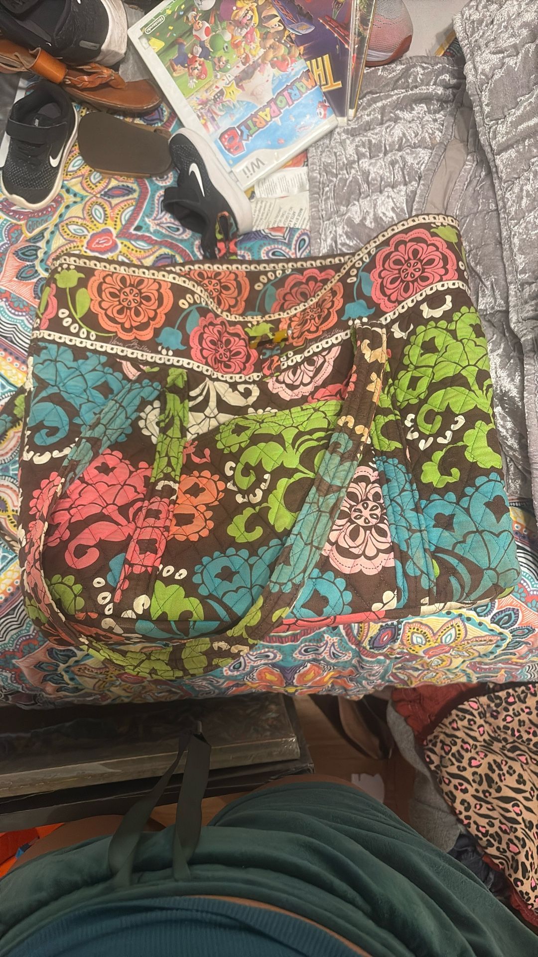 Multicolor Vera Bradley Tote Bag