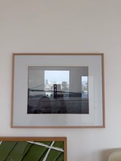 Wood Picture Frame — 20x16”, with Mat