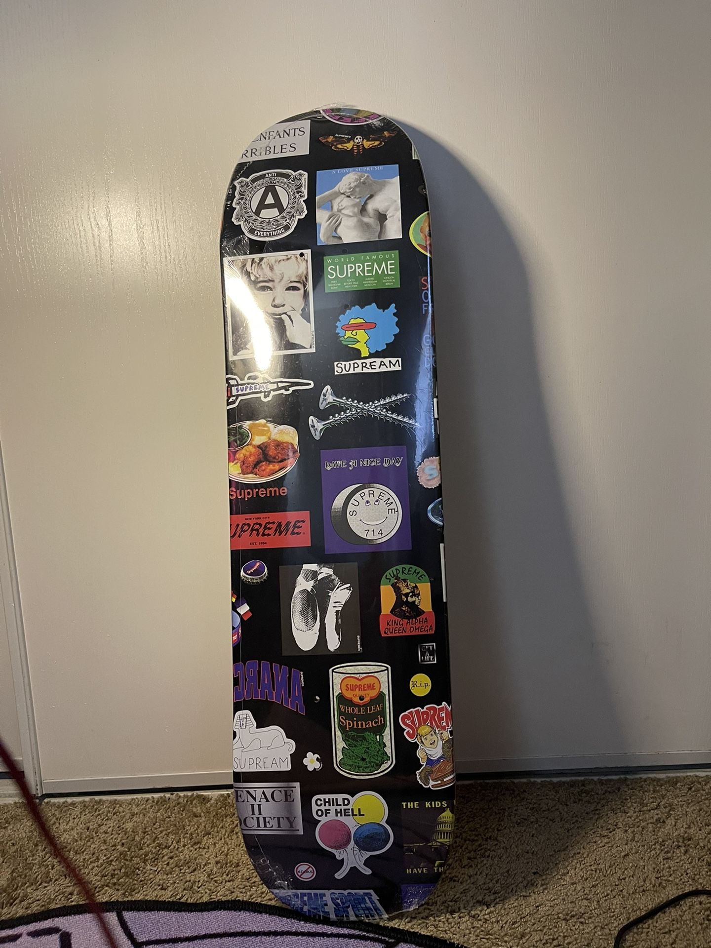 Skateboard Gear Supreme Stickers Skateboard SUPREME Authentic
