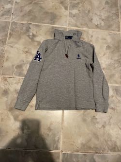 Polo Ralph Lauren LA Dodgers Unisex Kids Sweater Pullover Quarter Zip SZ 5T