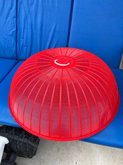 Large food cover measures 24 inches
