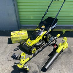 Ryobi 18v Lawncare Bundle 