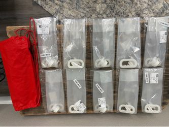 Collapsible Emergency Water Container Survival Kit