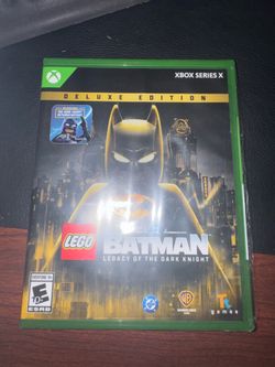 New Lego Batman Legacy of the Dark Knight Deluxe Edition Xbox Series X