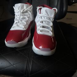 Jordan 11 Red And White Coloration 10.5
