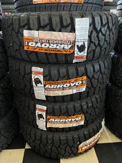 Vendo 275/60/R20 las 4 llantas nuevas Arroyo RT por $590