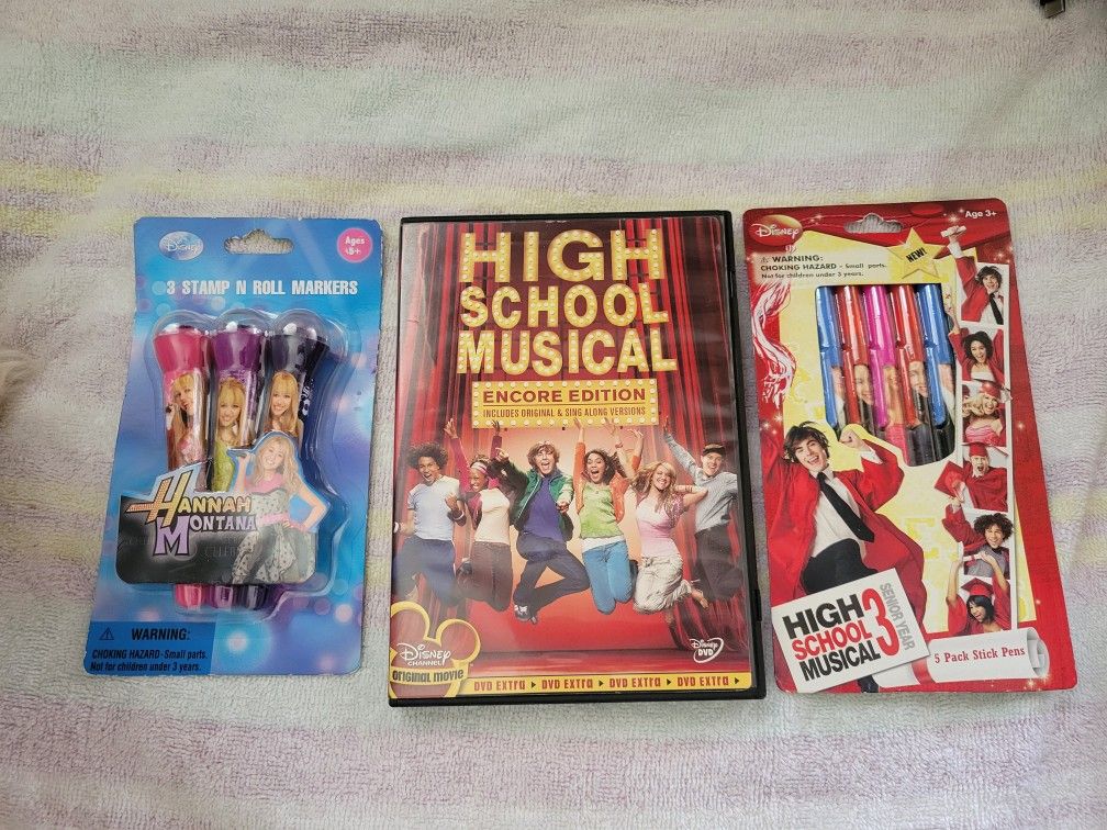 High Schoo Musical & Hannah Montana Bundle