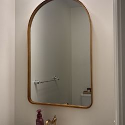 Gold Arch Mirror