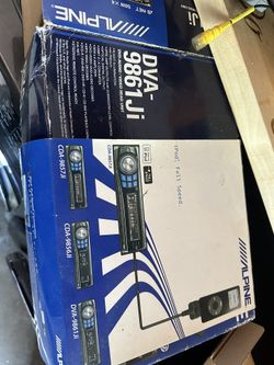 Alpine Dva9861j DVD Player 